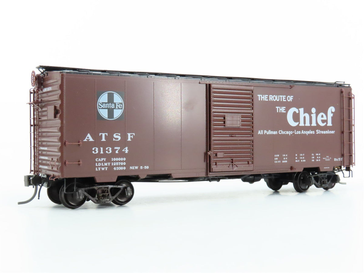 HO Scale Kadee 4035 ATSF Santa Fe Chief 40&#39; Single Door Box Car #31374