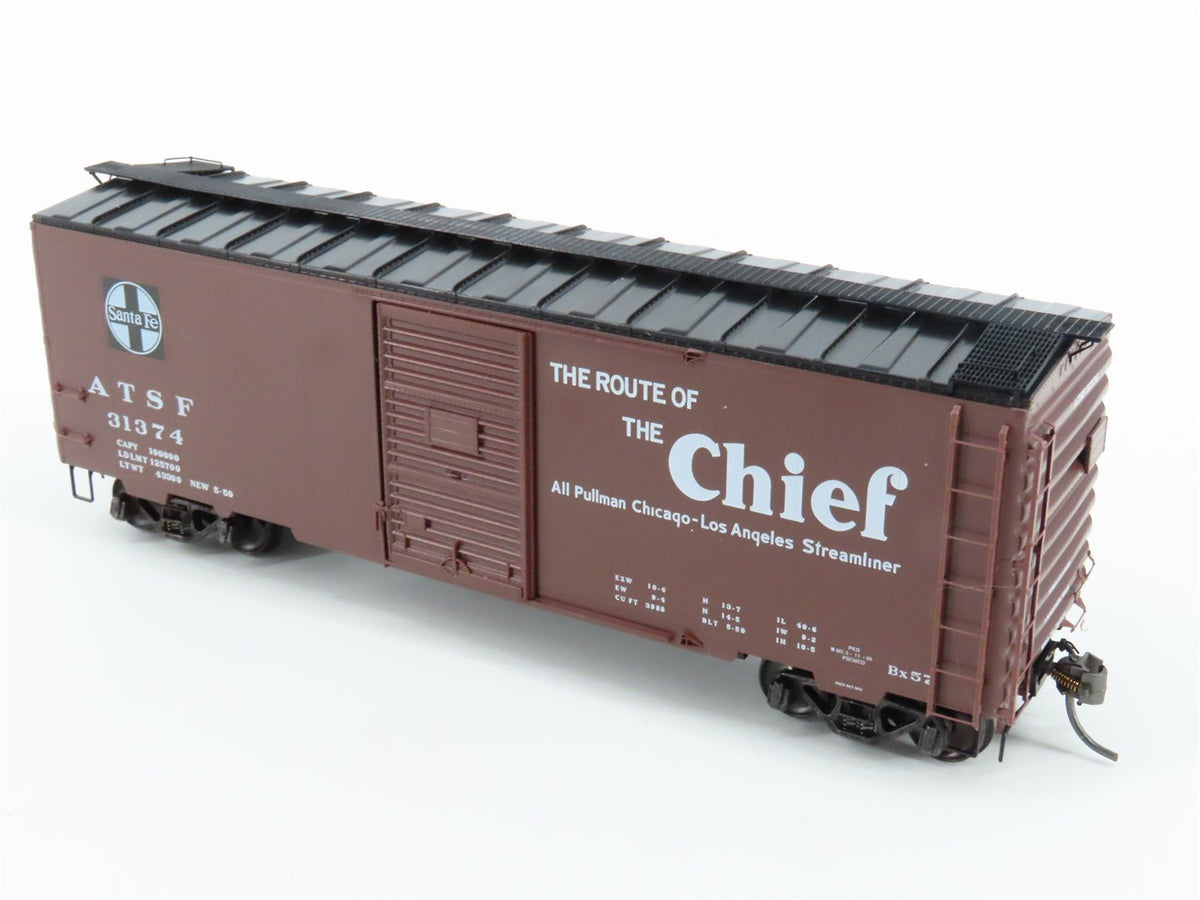 HO Scale Kadee 4035 ATSF Santa Fe Chief 40&#39; Single Door Box Car #31374