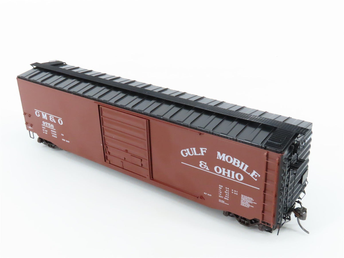 HO Scale Kadee 6003 GM&amp;O Gulf Mobile &amp; Ohio 50&#39; Single Door Box Car #9758