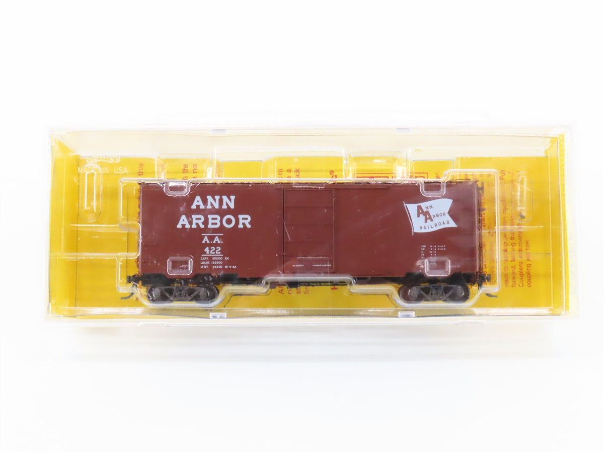 HO Scale Kadee 4507 AA Ann Arbor 40&#39; Single Door Box Car #422 -Sealed