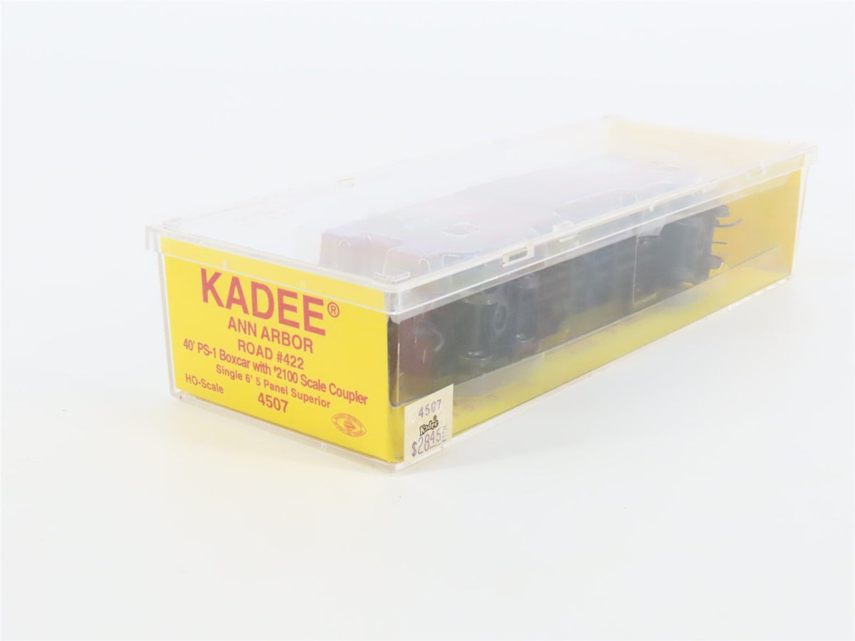 HO Scale Kadee 4507 AA Ann Arbor 40&#39; Single Door Box Car #422 -Sealed