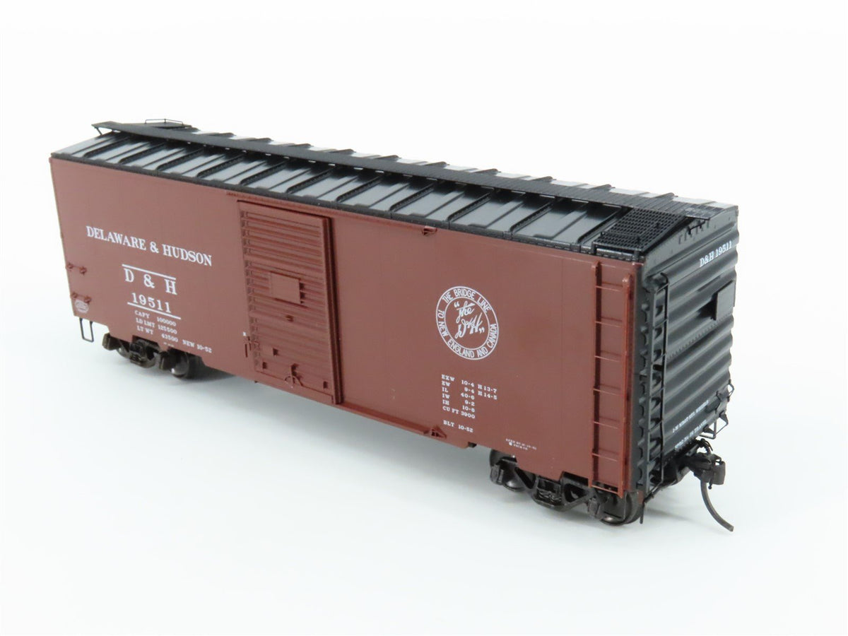 HO Scale Kadee 4056 D&amp;H Delaware &amp; Hudson 40&#39; Single Door Box Car #19511