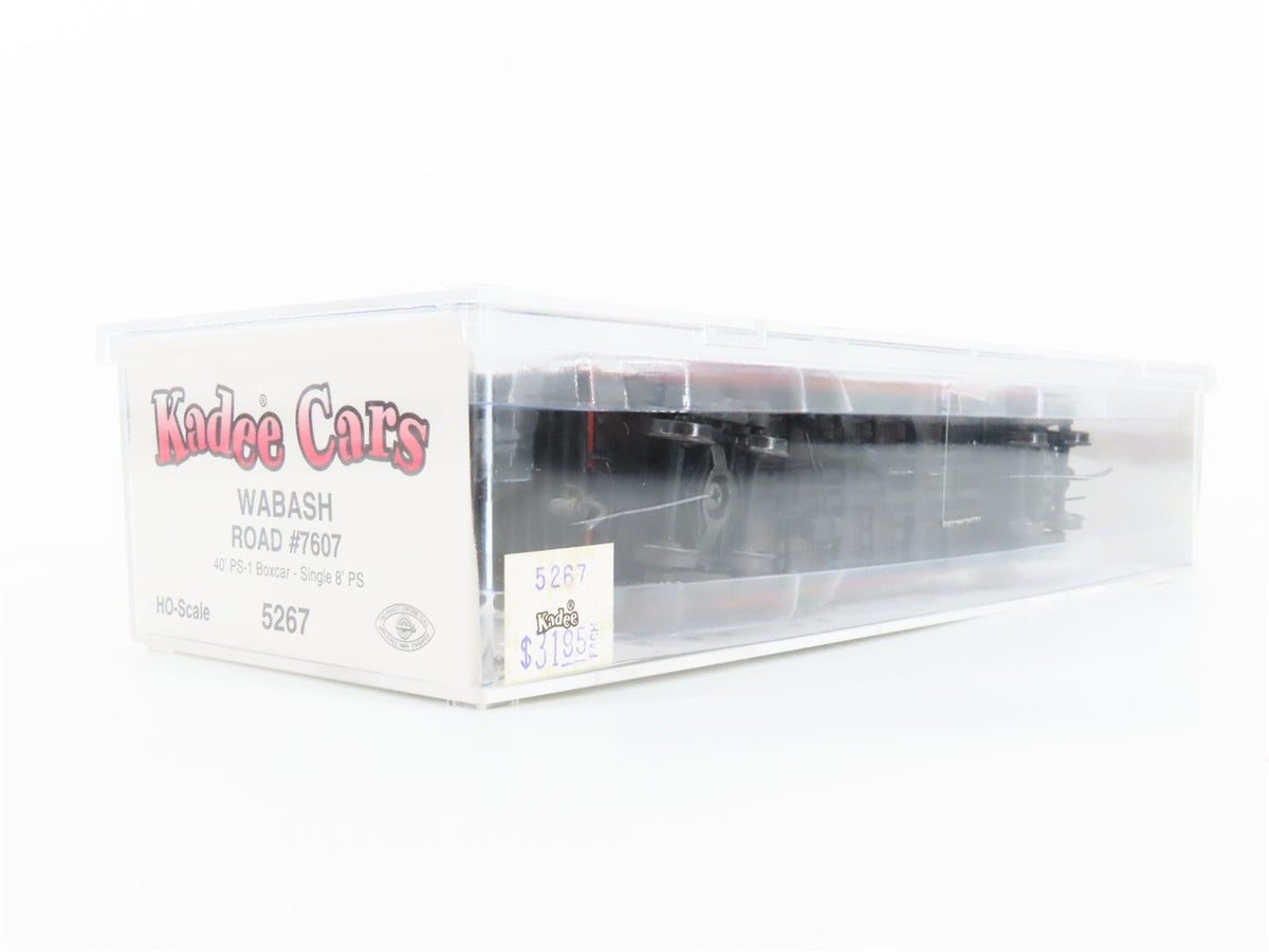 HO Scale Kadee 5267 WAB Wabash Railroad 40&#39; Single Door Box Car #7607 -Sealed