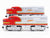 O Gauge 3-Rail Lionel ATSF Santa Fe FA A/A Diesel Locomotive Set