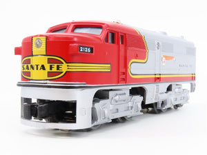 O Gauge 3-Rail Lionel ATSF Santa Fe FA A/A Diesel Locomotive Set