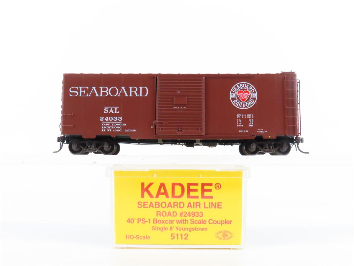 HO Scale Kadee 5112 SAL Seaboard Air Line 40&#39; Single Door Box Car #24933