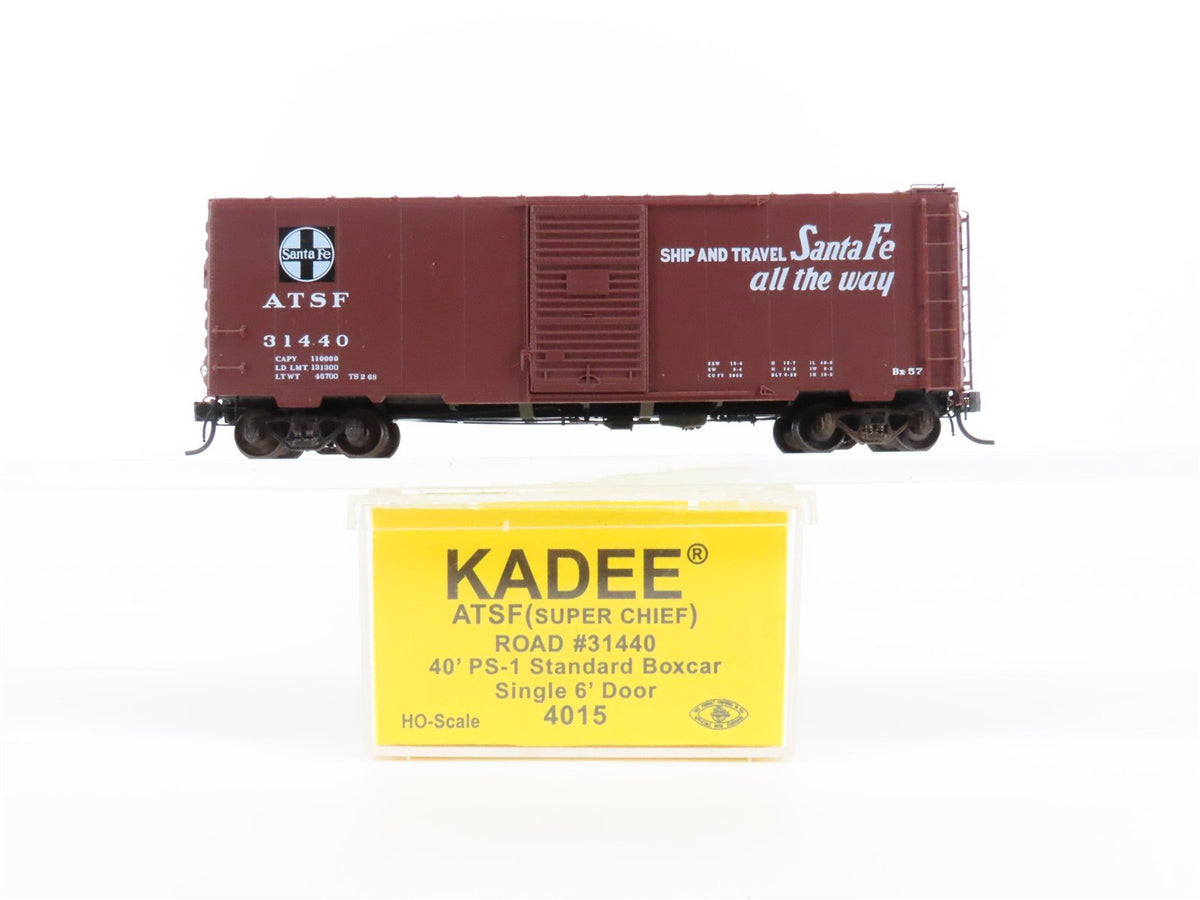 HO Scale Kadee 4015 ATSF Santa Fe Super Chief 40&#39; Single Door Box Car #31440