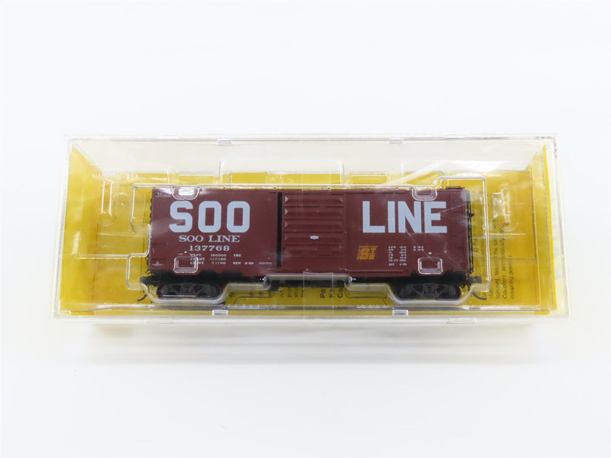 HO Scale Kadee 5238 SOO Line 40&#39; Single Door Box Car #137768 -Sealed