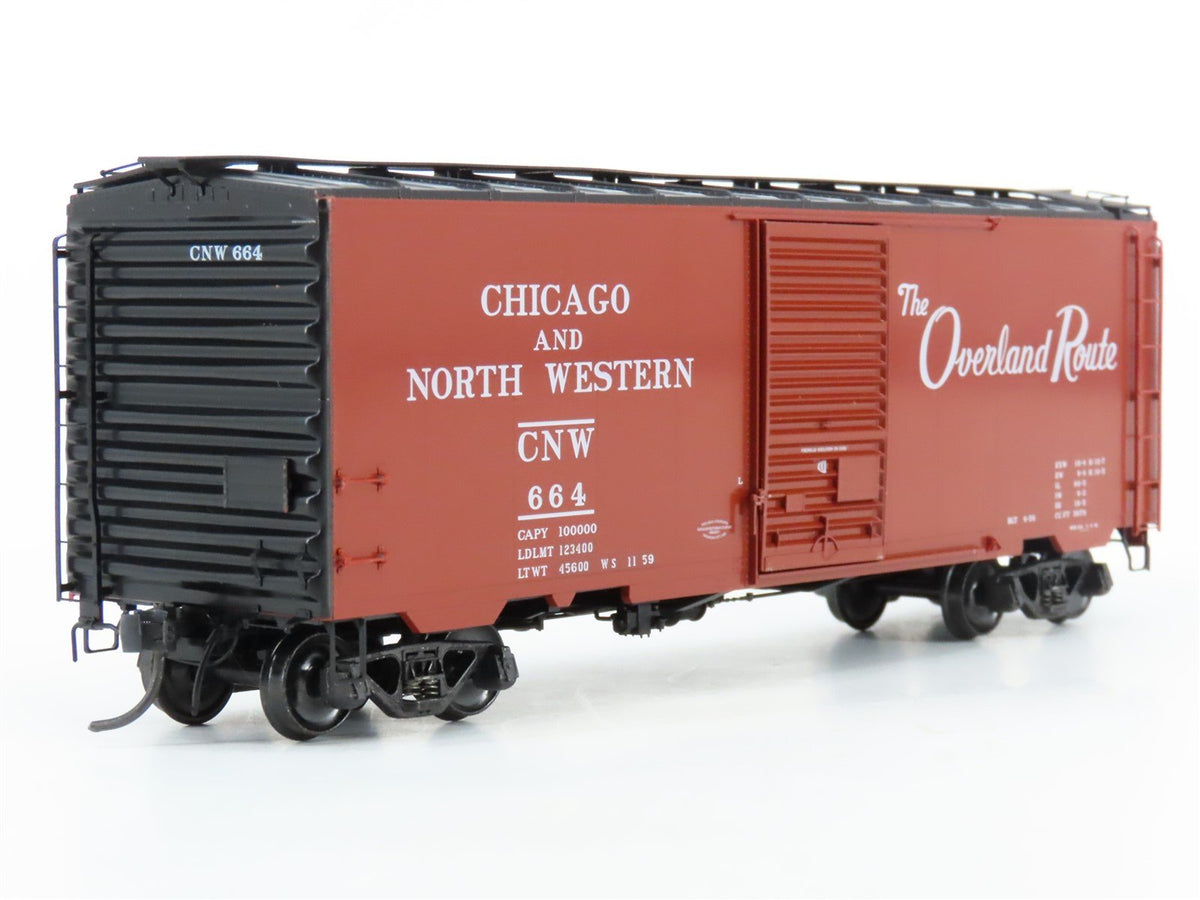 HO Scale Kadee 4505 CNW Chicago North Western 40&#39; Single Door Box Car #664