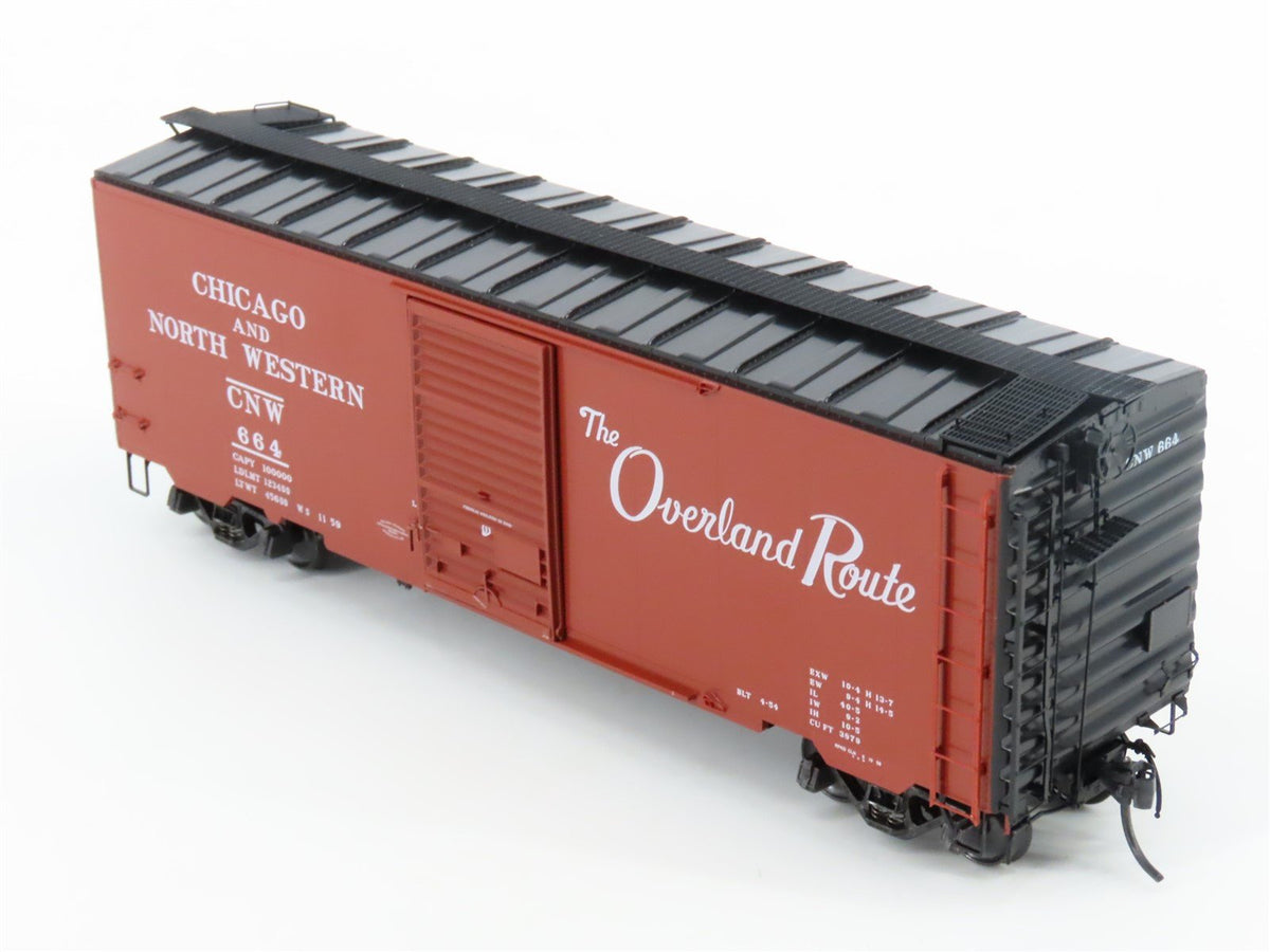 HO Scale Kadee 4505 CNW Chicago North Western 40&#39; Single Door Box Car #664