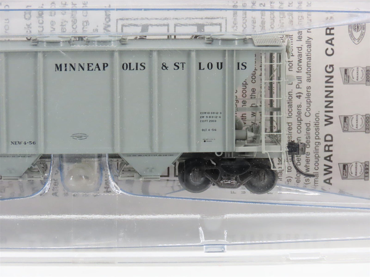 HO Scale Kadee 8319 M&amp;STL Minneapolis &amp; St Louis 2-Bay Hopper #70377 - Sealed