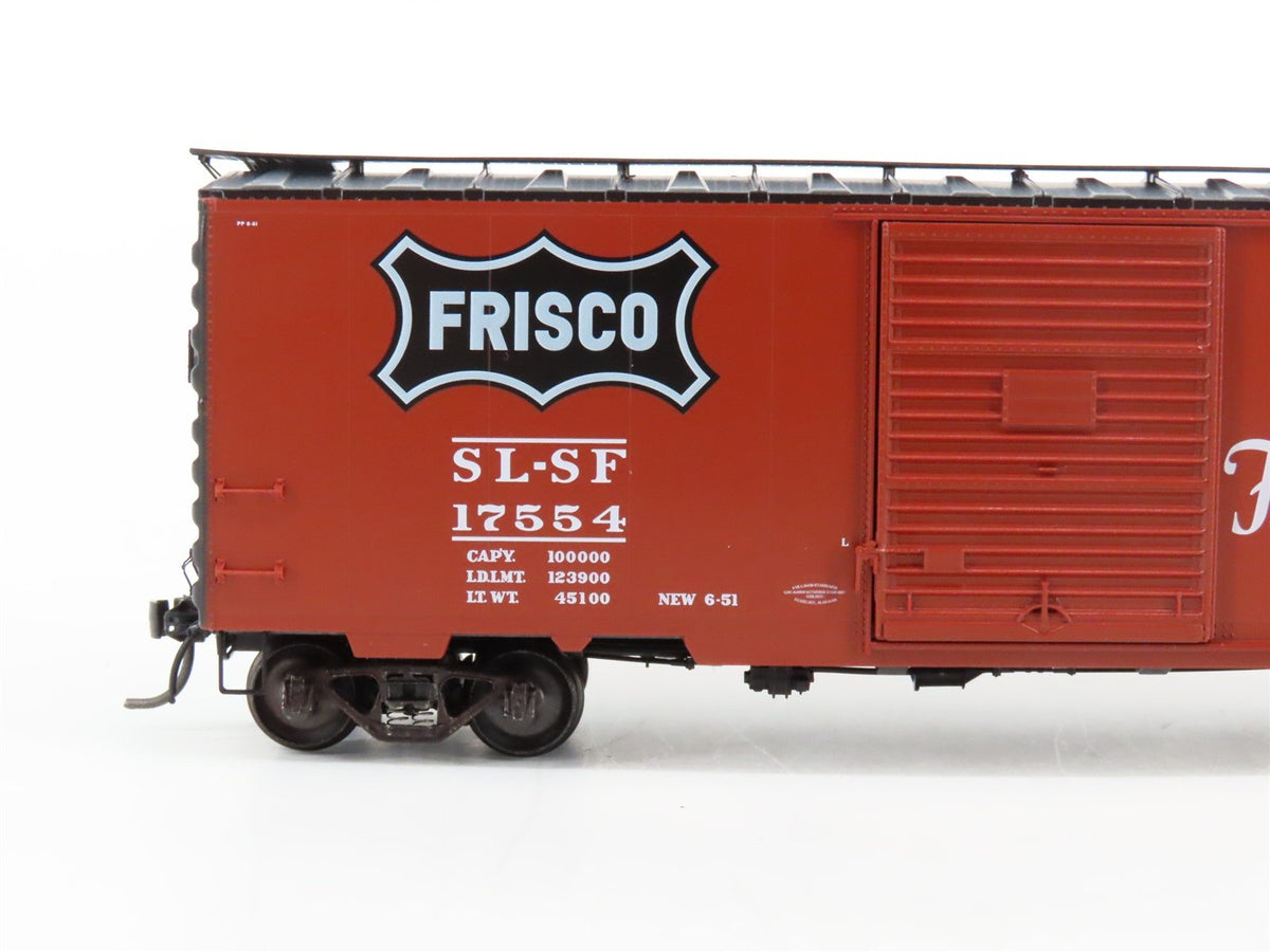 HO Scale Kadee 5113 SL-SF Frisco Railroad Single Door 40&#39; Box Car #17554