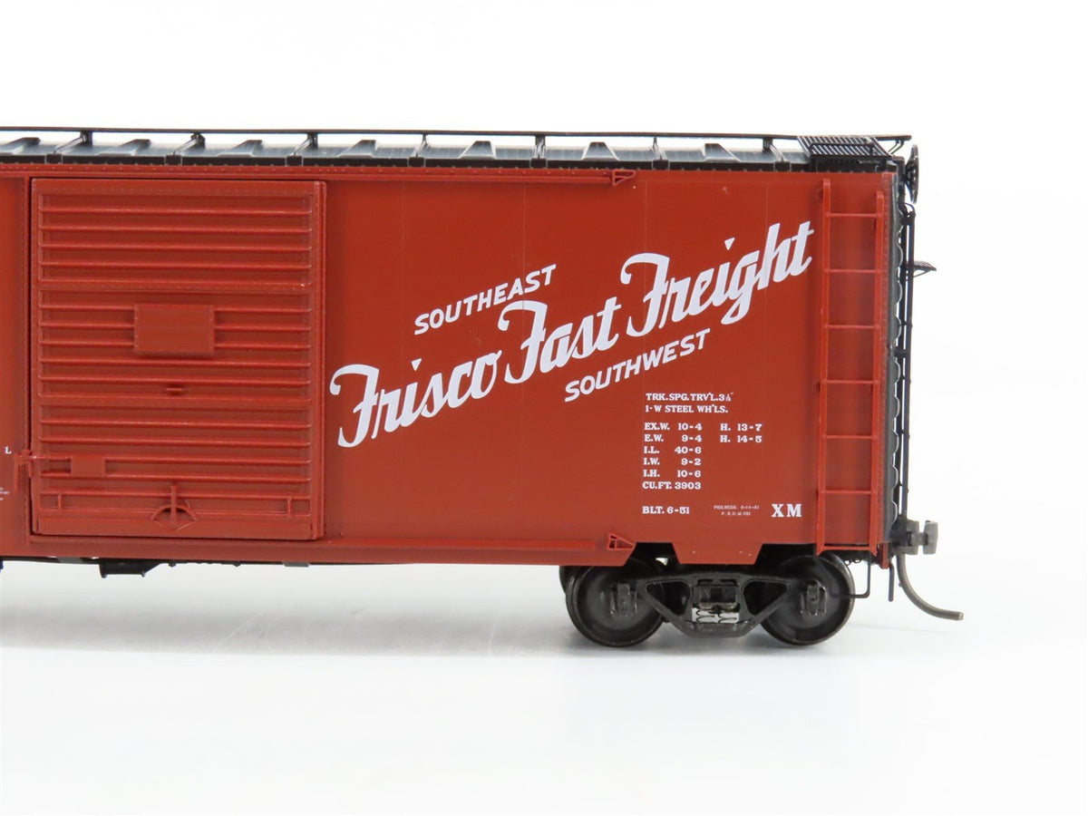 HO Scale Kadee 5113 SL-SF Frisco Railroad Single Door 40&#39; Box Car #17554