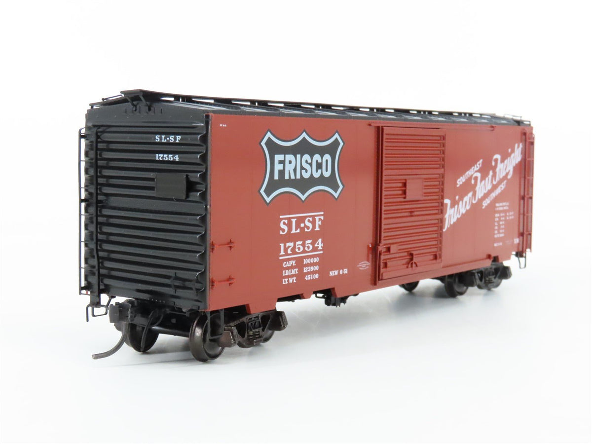 HO Scale Kadee 5113 SL-SF Frisco Railroad Single Door 40&#39; Box Car #17554