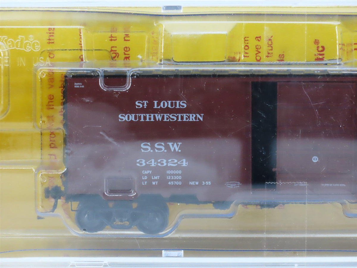 HO Scale Kadee 4909 SSW Cotton Belt Route Single Door 40&#39; Box Car #34324 -Sealed