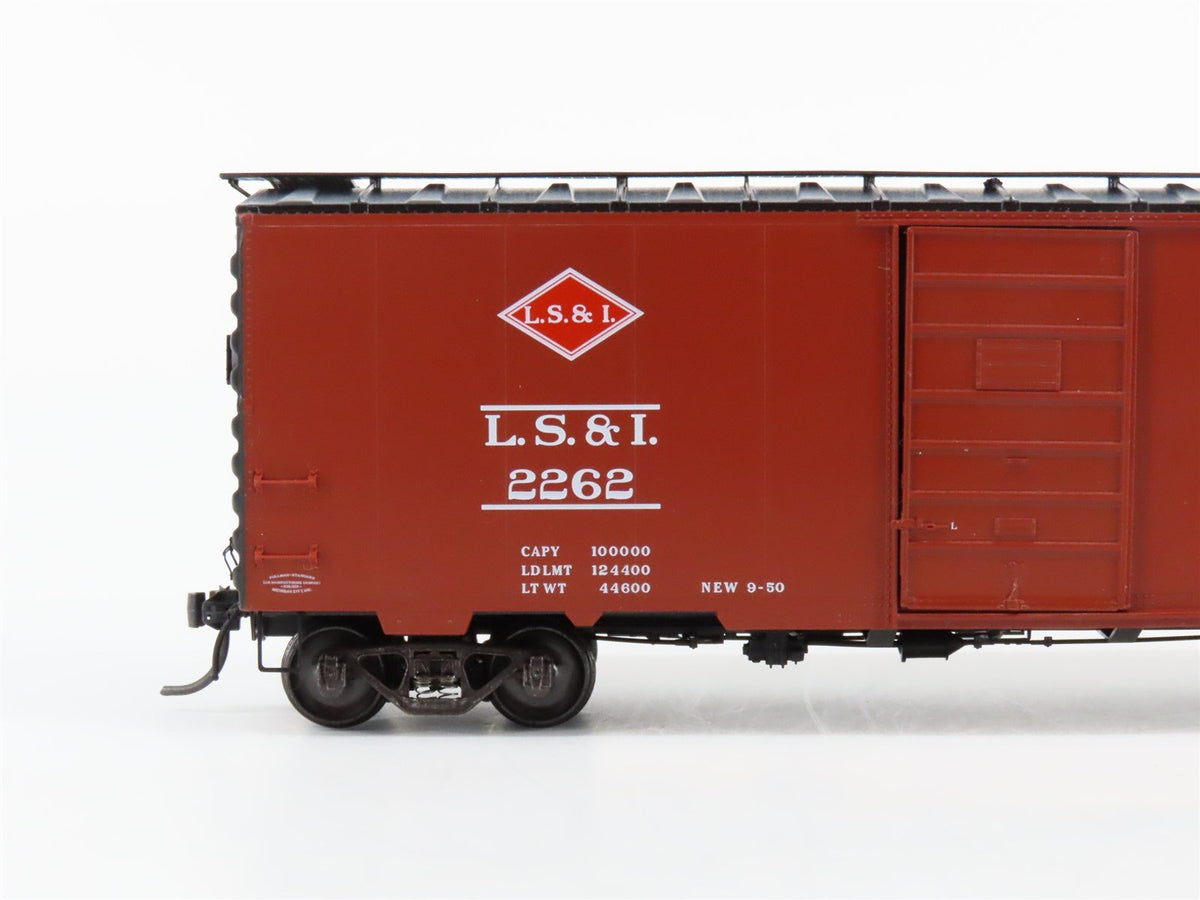 HO Scale Kadee 4060 LS&amp;I Lake Superior &amp; Ishpeming Single Door 40&#39; Box Car #2262