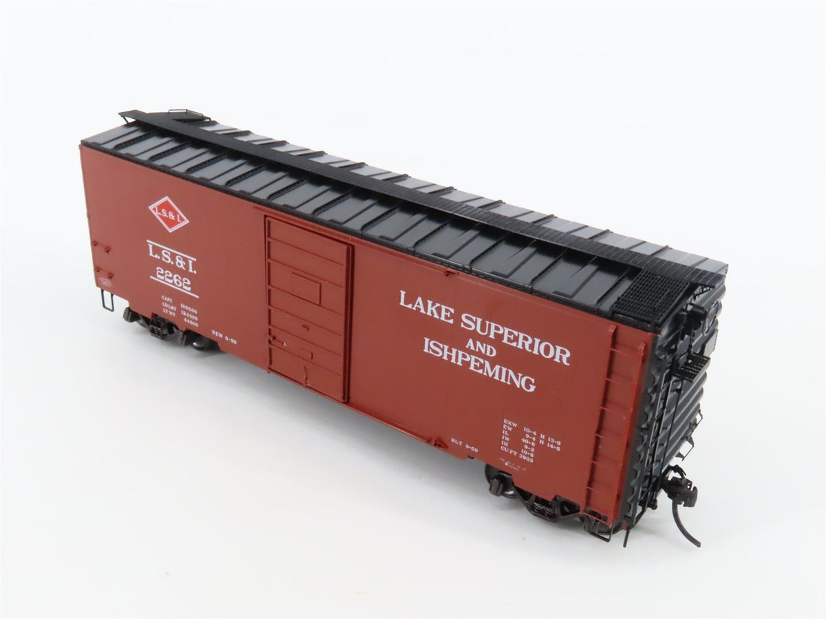 HO Scale Kadee 4060 LS&amp;I Lake Superior &amp; Ishpeming Single Door 40&#39; Box Car #2262