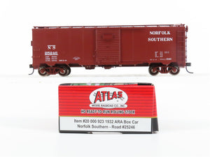 HO Scale Atlas 20000923 NS Norfolk Southern Railroad Single Door Box Car #25246