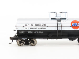 HO Scale Atlas 1063-1 SHPX Gulf Oil 11,000 Gallon Tank Car #5772