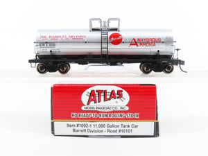 HO Scale Atlas 1092-1 BMX Barrett Division 11,000 Gallon Tank Car #10101