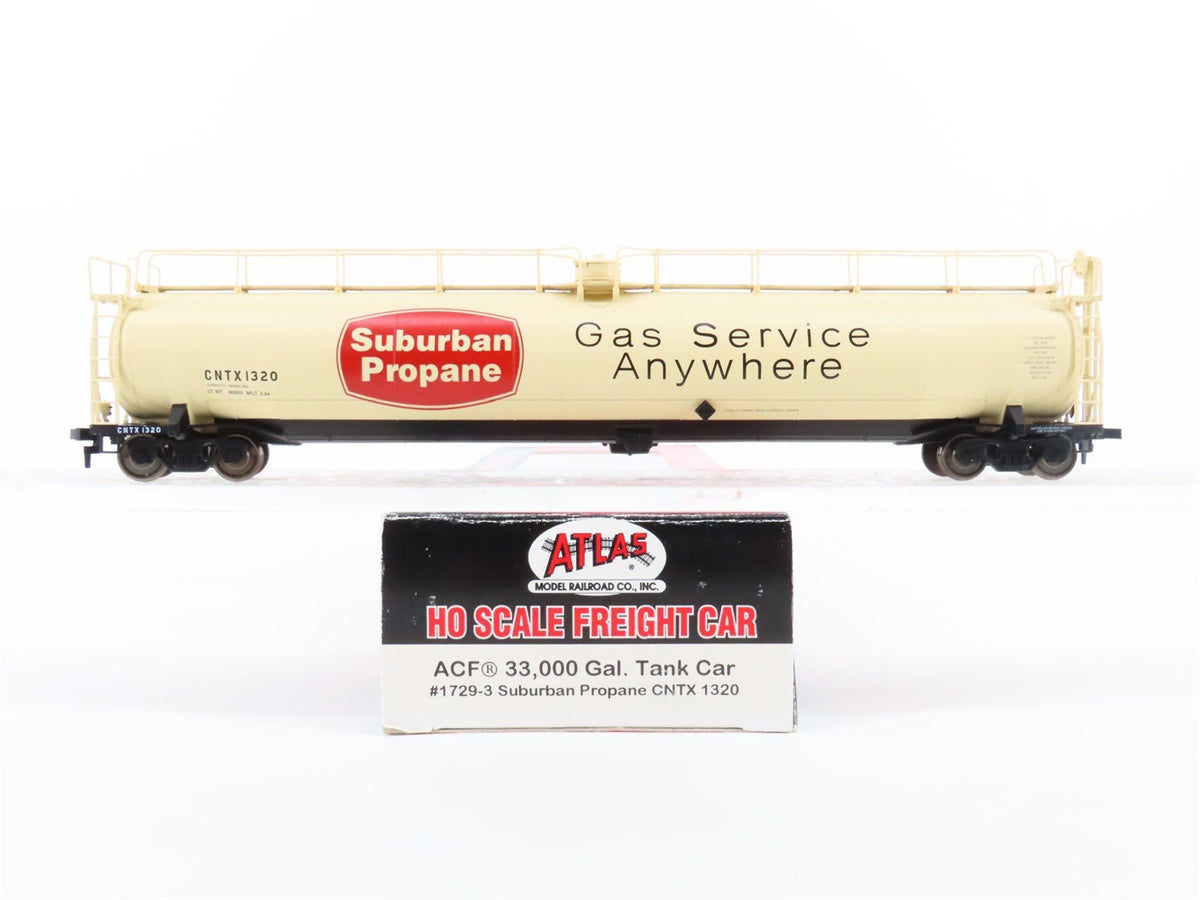 HO Scale Atlas 1729-3 CNTX Suburban Propane 33,000 Gallon Tank Car #1320