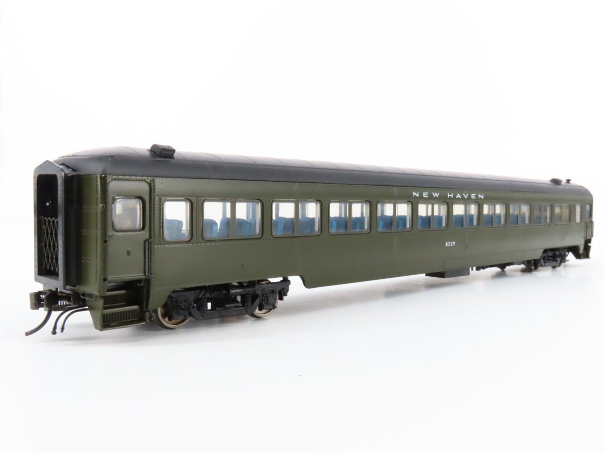 HO Scale Rapido 109123 NH New Haven Osgood Bradley Coach Passenger Car #8229