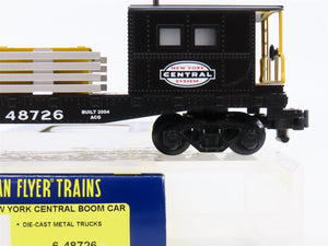 S Scale American Flyer 6-48726 NYC New York Central Boom Flatcar #48726