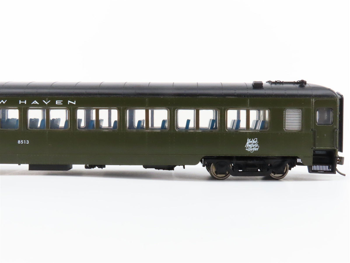 HO Scale Rapido 109104 NH New Haven Osgood Bradley Coach Passenger Car #8513