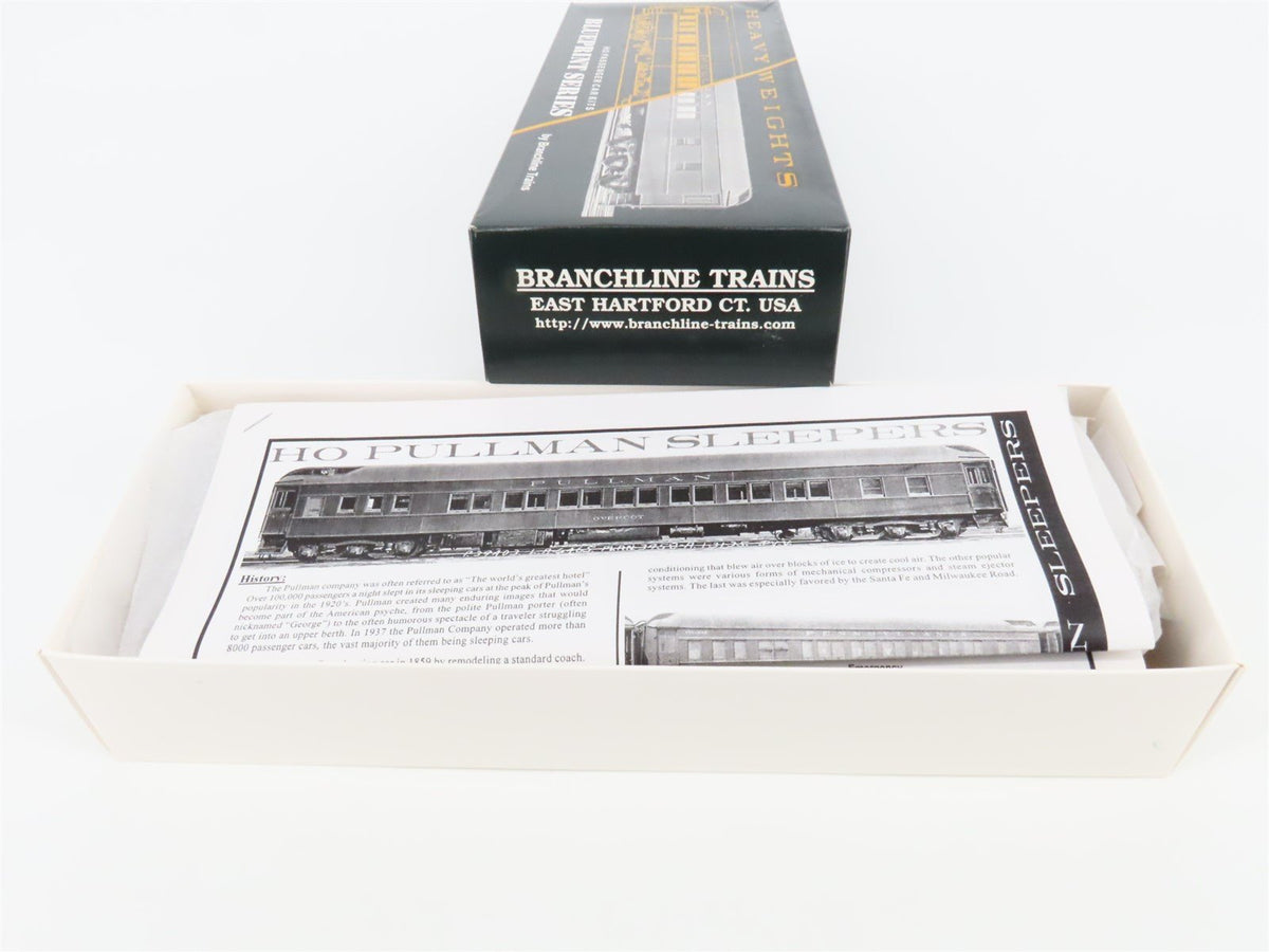 HO Scale Branchline Blueprint Series Kit PRR Pennsylvania Sleeper Passenger Car