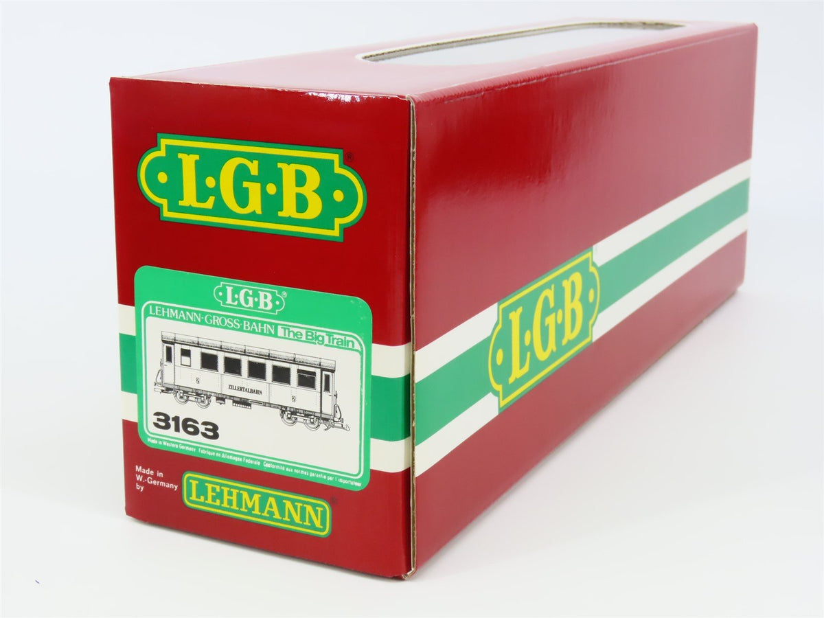 G Scale LGB 3163 Zillertalbahn 2nd Class Coach Passenger Car