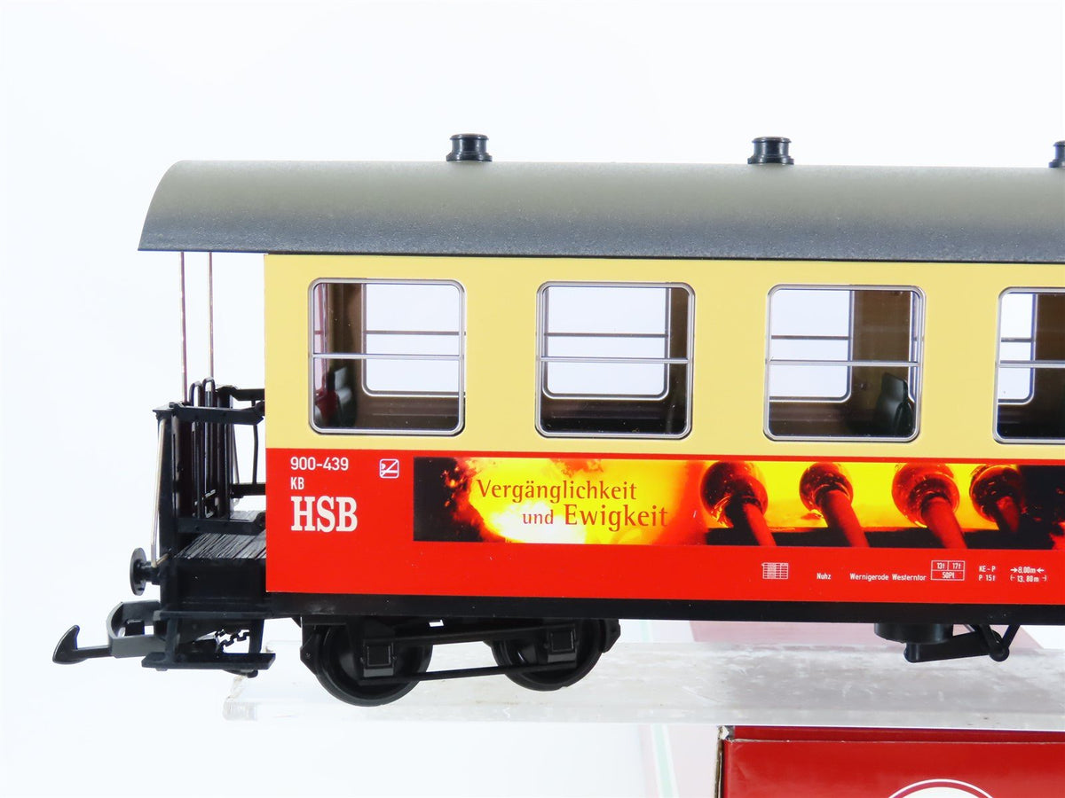 G Scale LGB 33735 HSB Harzkristall Glasmanufaktur Coach Passenger Car