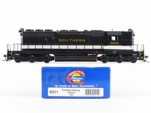 HO Scale Athearn 95211 Southern SD40-2 Diesel Locomotive #3205 - DCC Ready