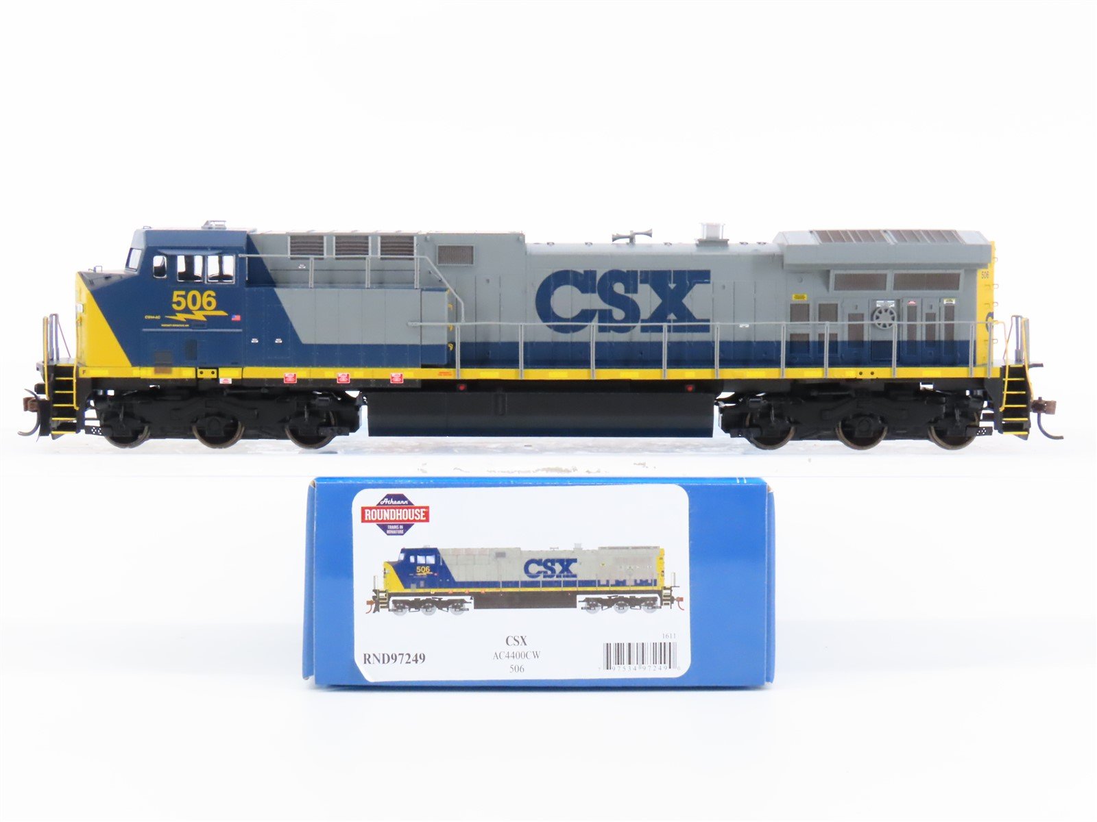 HO Scale Athearn Roundhouse RND97249 CSX AC4400CW Diesel #506 - DCC Ready