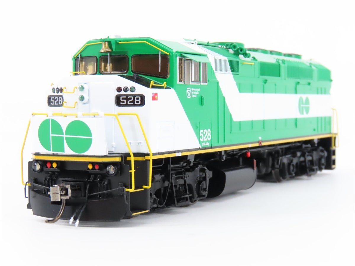 HO Scale Rapido 19503 GO Transit F59PH Diesel Locomotive #528 w/ DCC