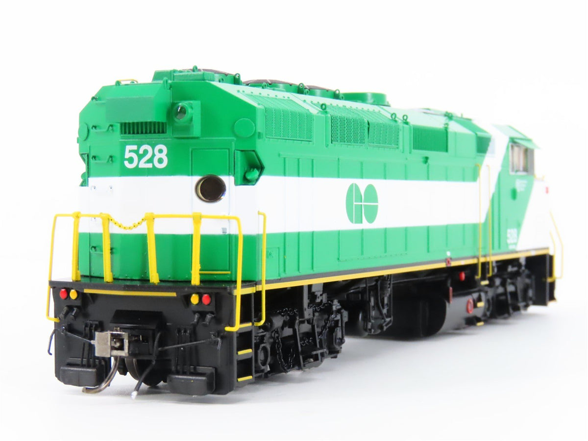 HO Scale Rapido 19503 GO Transit F59PH Diesel Locomotive #528 w/ DCC