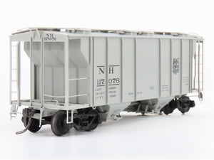 HO Scale Kadee 8634 NH New Haven Railroad 2-Bay Covered Hopper #117076