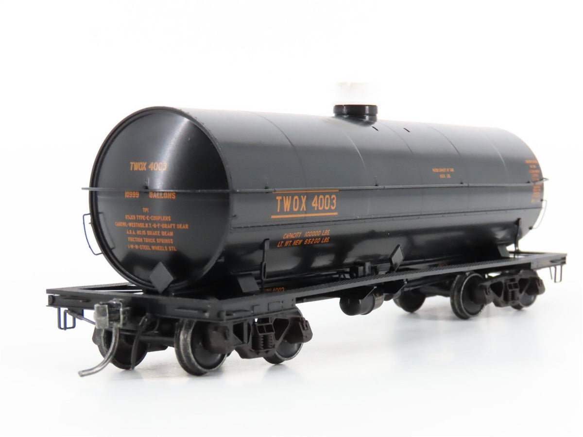 HO Scale Kadee 9005 TWOX Tidewater Association Oil Co. Tank Car #4003