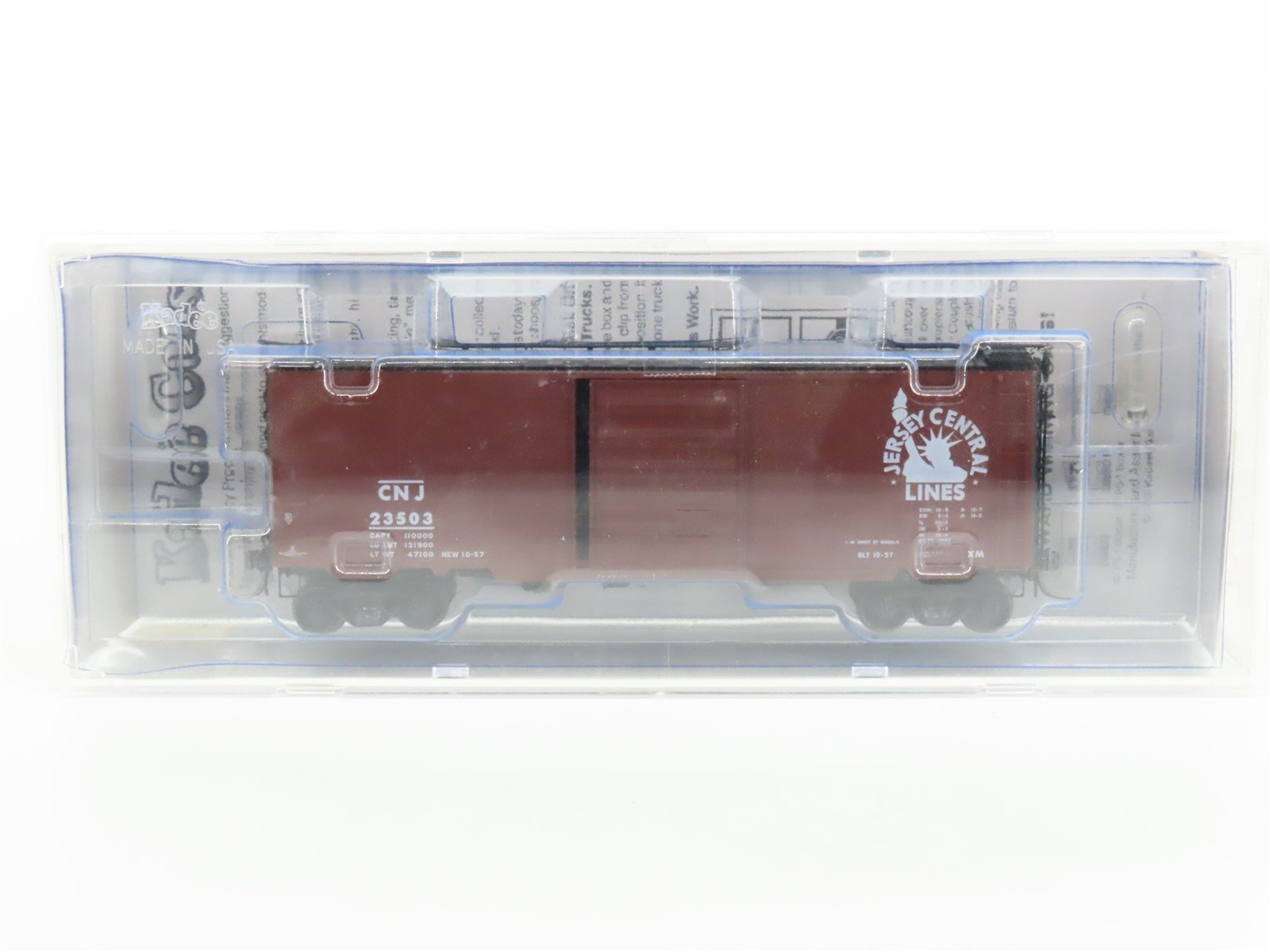 HO Scale Kadee 5274 CNJ Jersey Central Lines 40' Box Car #23503 - Sealed