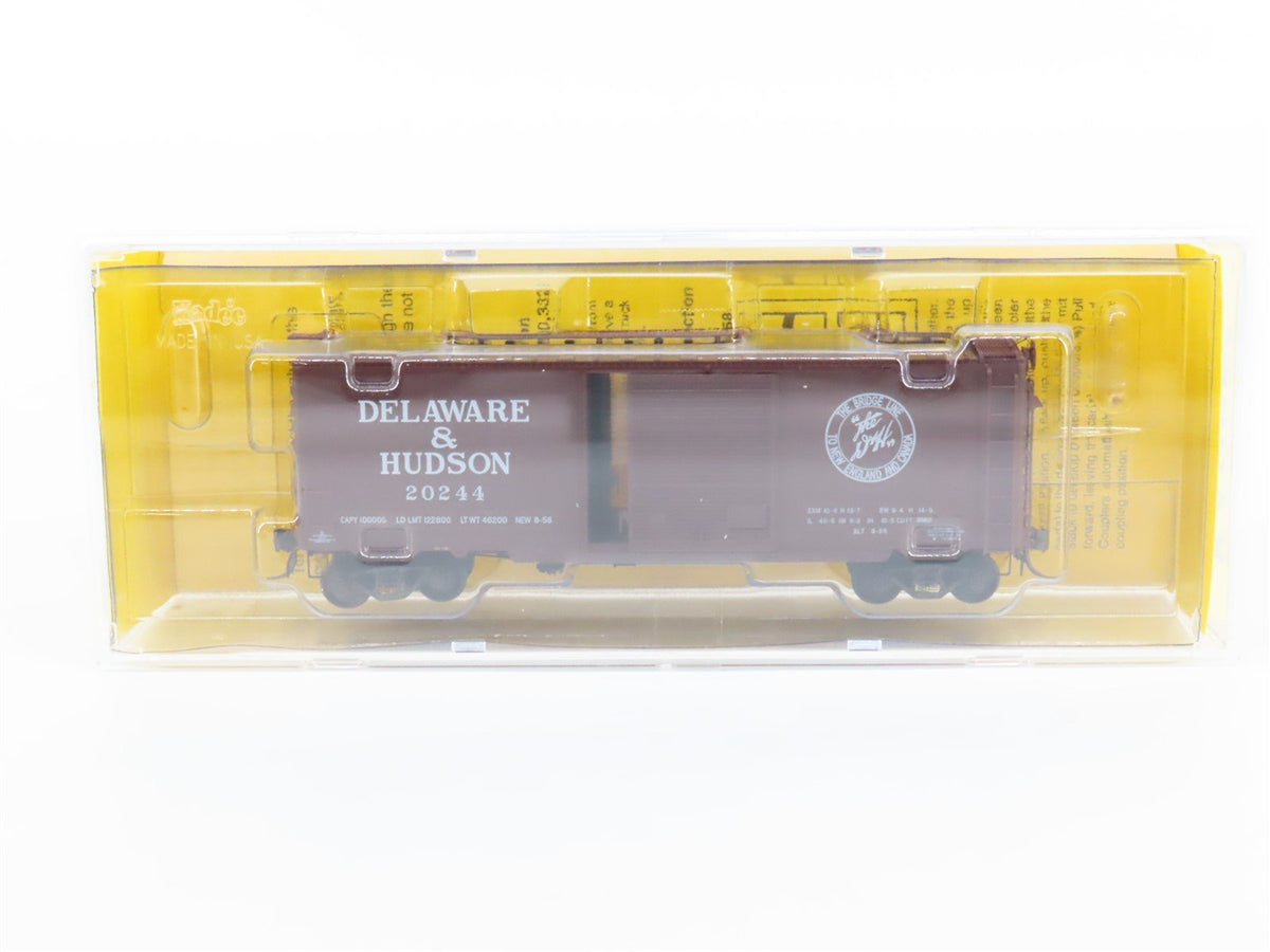 HO Scale Kadee 5215 D&amp;H Delaware &amp; Hudson 40&#39; Single Door Box Car #20244 -Sealed