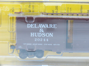 HO Scale Kadee 5215 D&H Delaware & Hudson 40' Single Door Box Car #20244 -Sealed