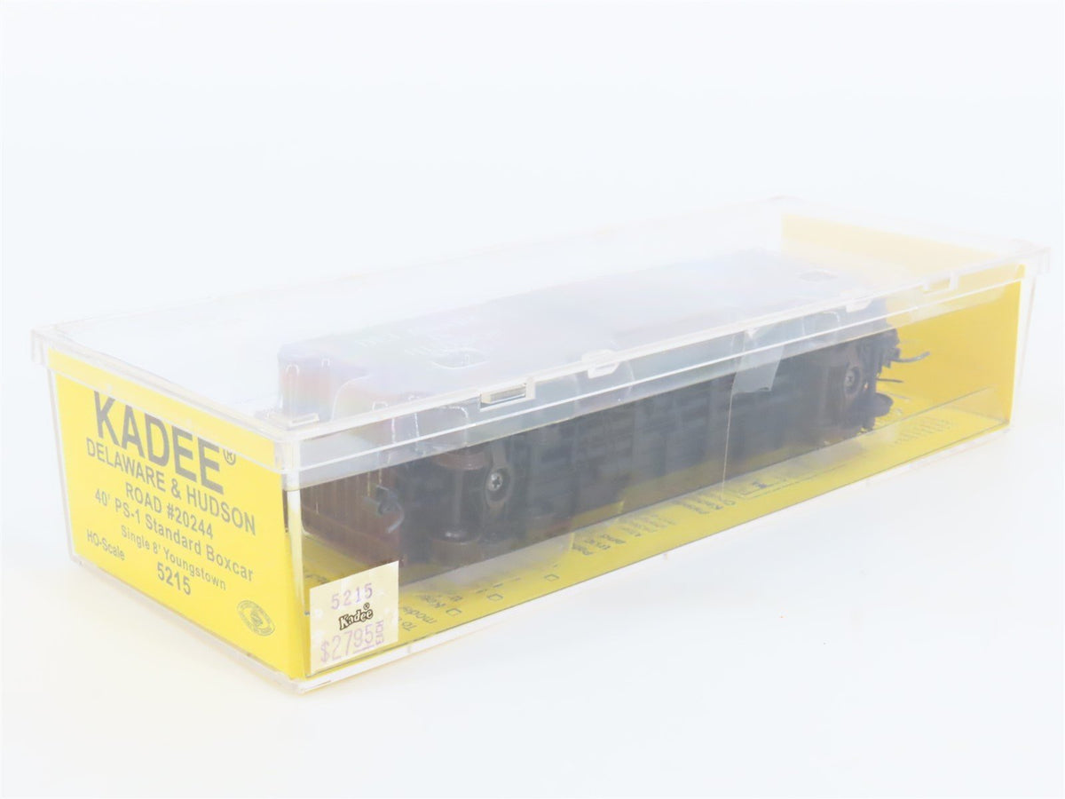 HO Scale Kadee 5215 D&amp;H Delaware &amp; Hudson 40&#39; Single Door Box Car #20244 -Sealed