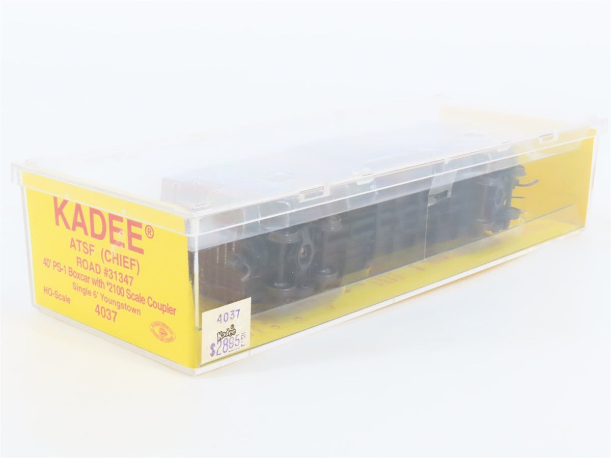 HO Scale Kadee 4037 ATSF Santa Fe Chief 40&#39; Single Door Box Car #31347 -Sealed