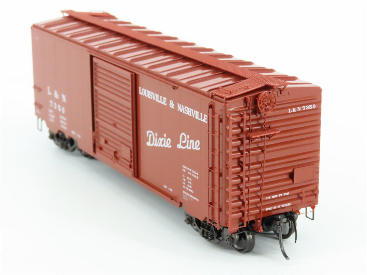 HO Scale Kadee 5251 L&amp;N Louisville &amp; Nashville &quot;Dixie Line&quot; 40&#39; Box Car #7350