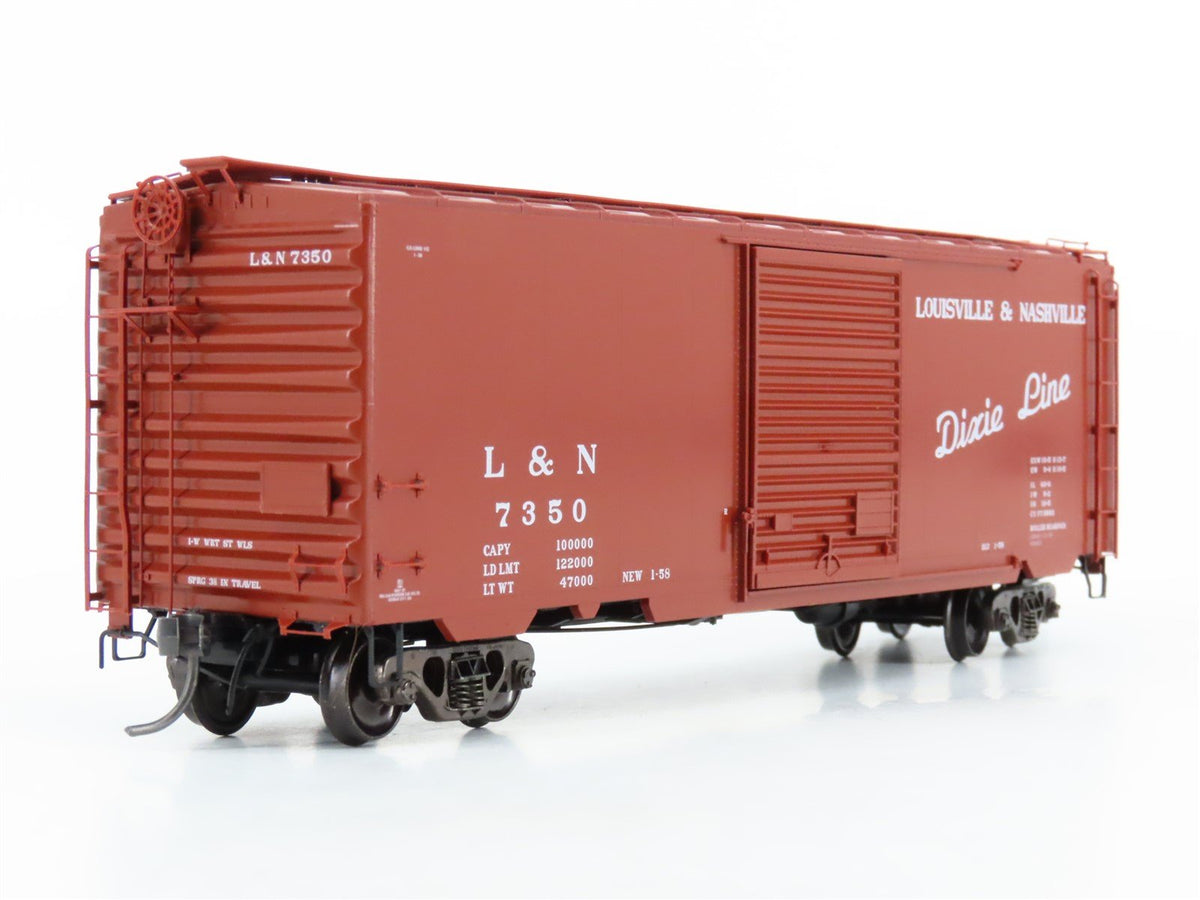 HO Scale Kadee 5251 L&amp;N Louisville &amp; Nashville &quot;Dixie Line&quot; 40&#39; Box Car #7350