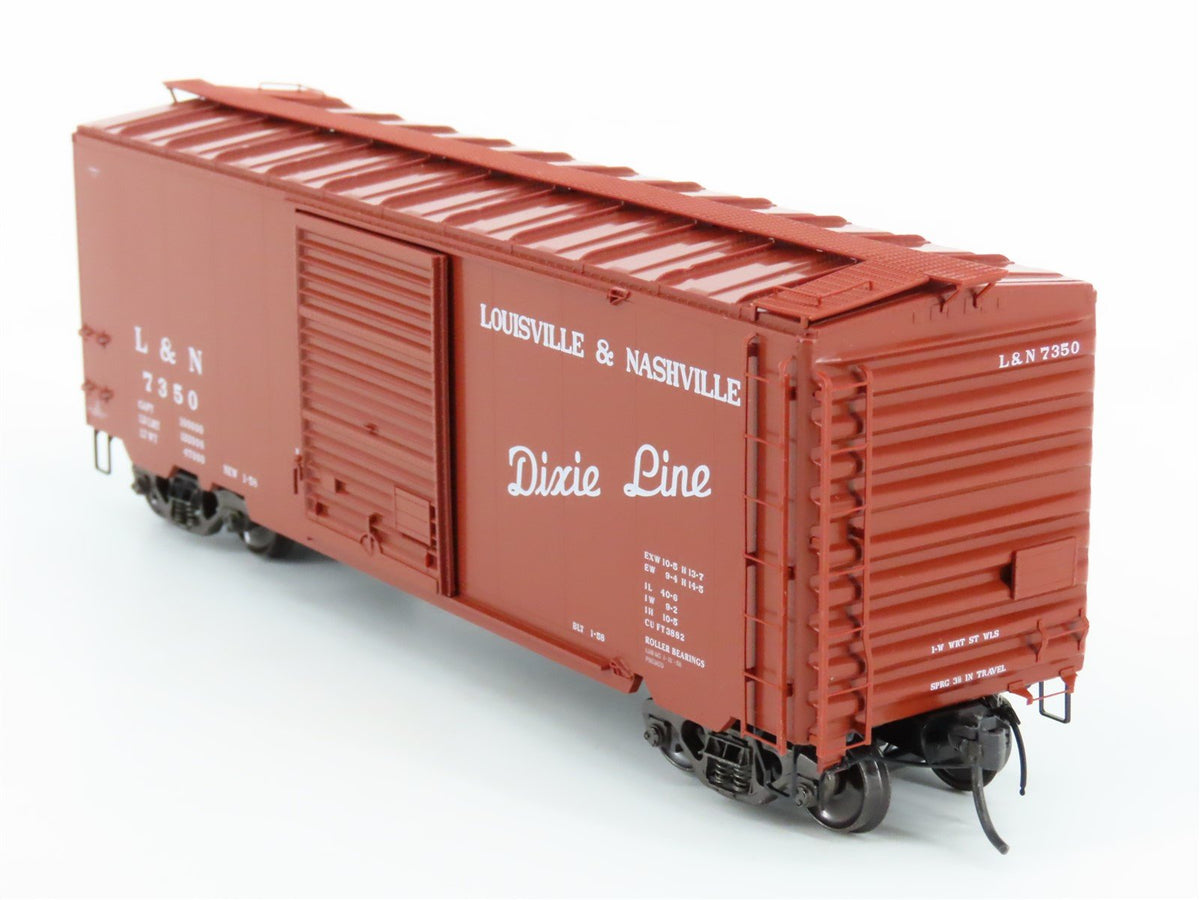 HO Scale Kadee 5251 L&amp;N Louisville &amp; Nashville &quot;Dixie Line&quot; 40&#39; Box Car #7350