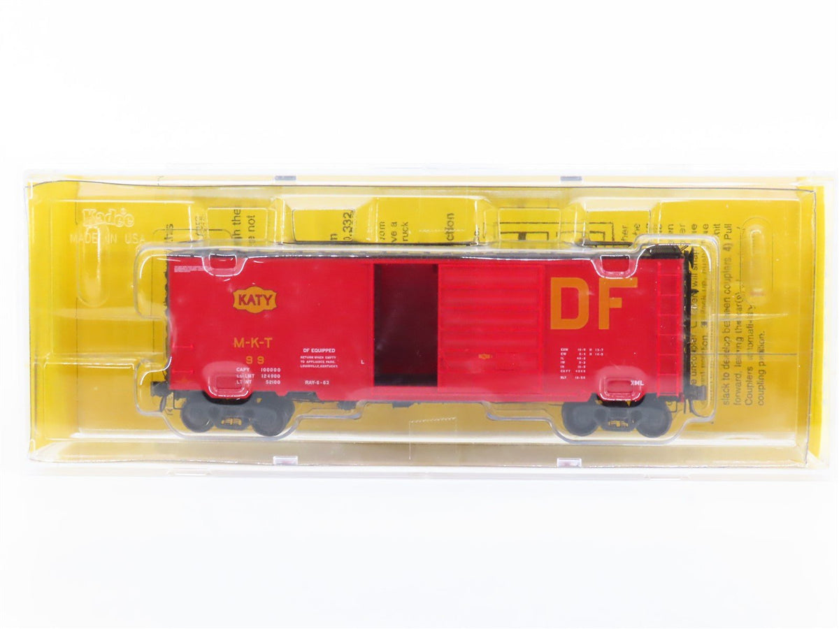 HO Scale Kadee 5218 M-K-T Katy Railroad 40&#39; Single Door Box Car #99 - Sealed