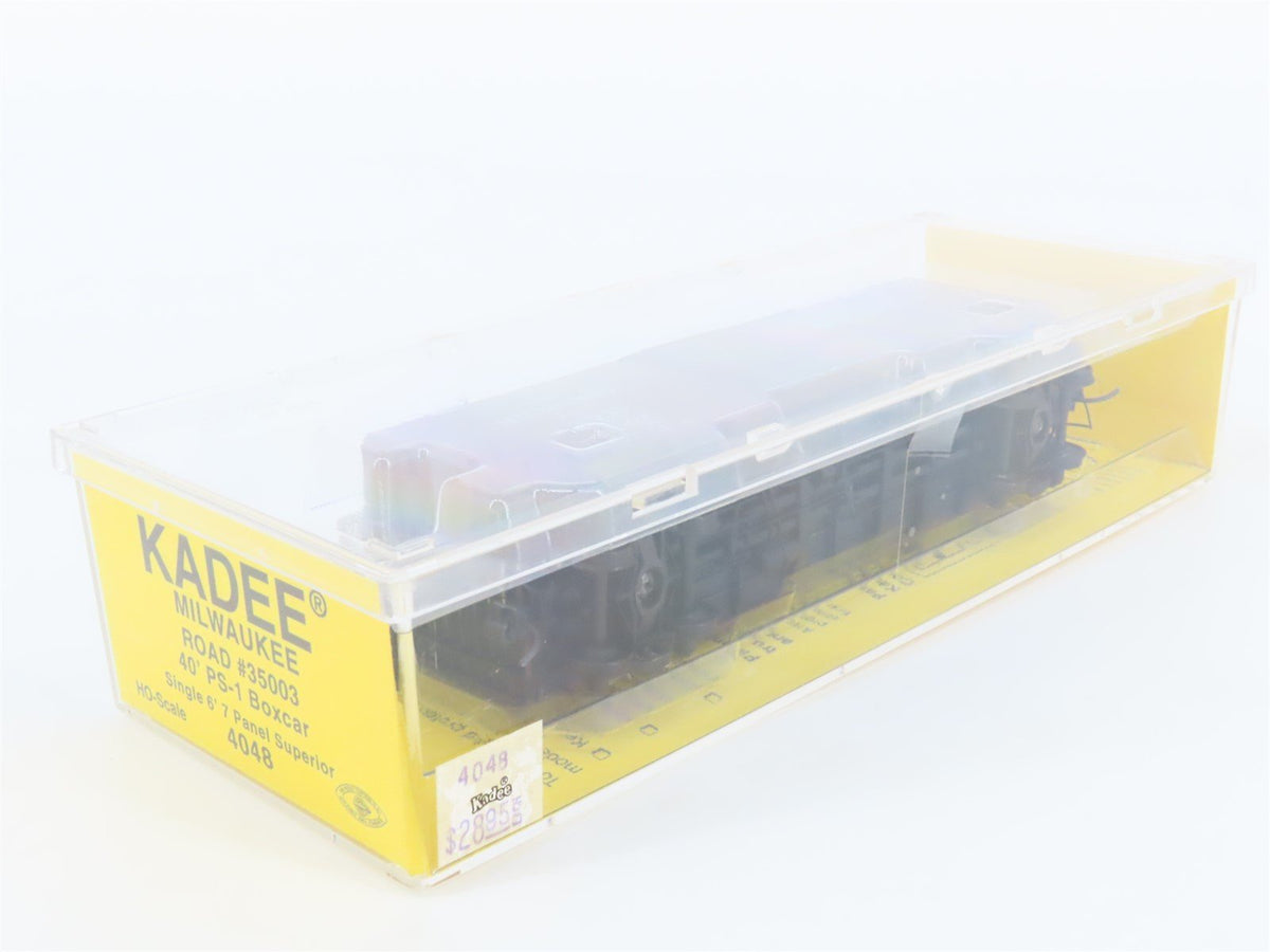 HO Scale Kadee 4048 MILW Milwaukee Road Hiawatha 40&#39; Box Car #35003 - Sealed