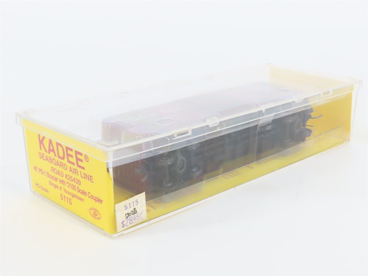 HO Kadee 5115 SAL Seaboard Air Line &quot;Silver Star&quot; 40&#39; Box Car #25439 - Sealed