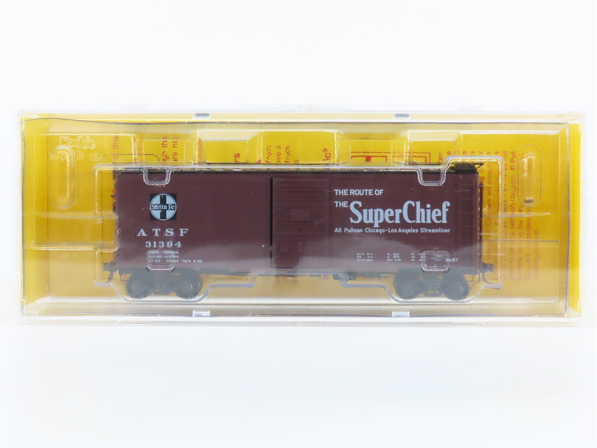 HO Scale Kadee 4055 ATSF Santa Fe Super Chief 40&#39; Box Car #31394 - Sealed