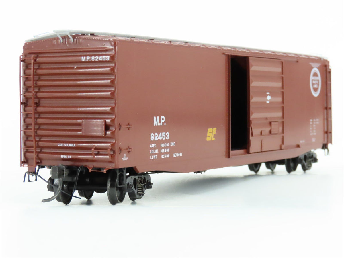 HO Scale Kadee 6112 MP Missouri Pacific Railroad 50&#39; Single Door Box Car #82453